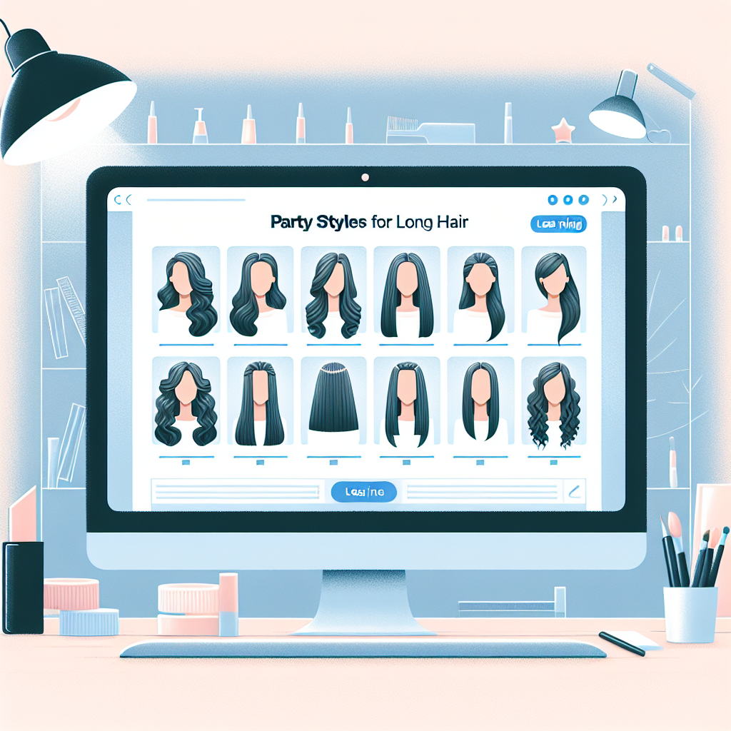 Party Styles for Long Hair